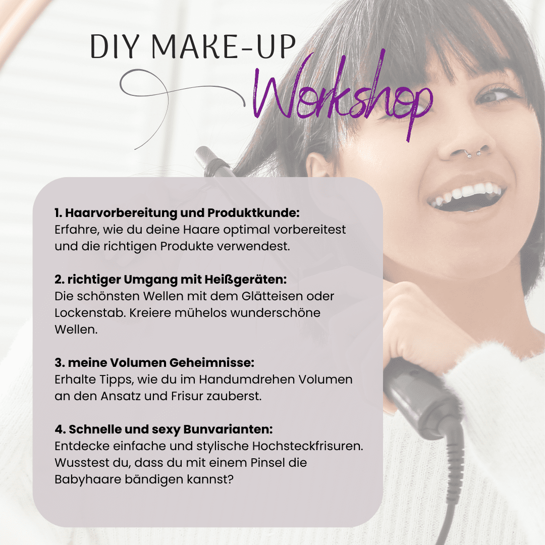 Gutschein DIY Hairstyling Workshop – Bild 2